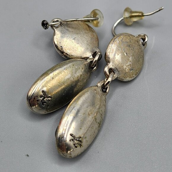 Kenneth Cole Jewelry Bundle Necklaces Earrings Blue Silver - Picture 15 of 16